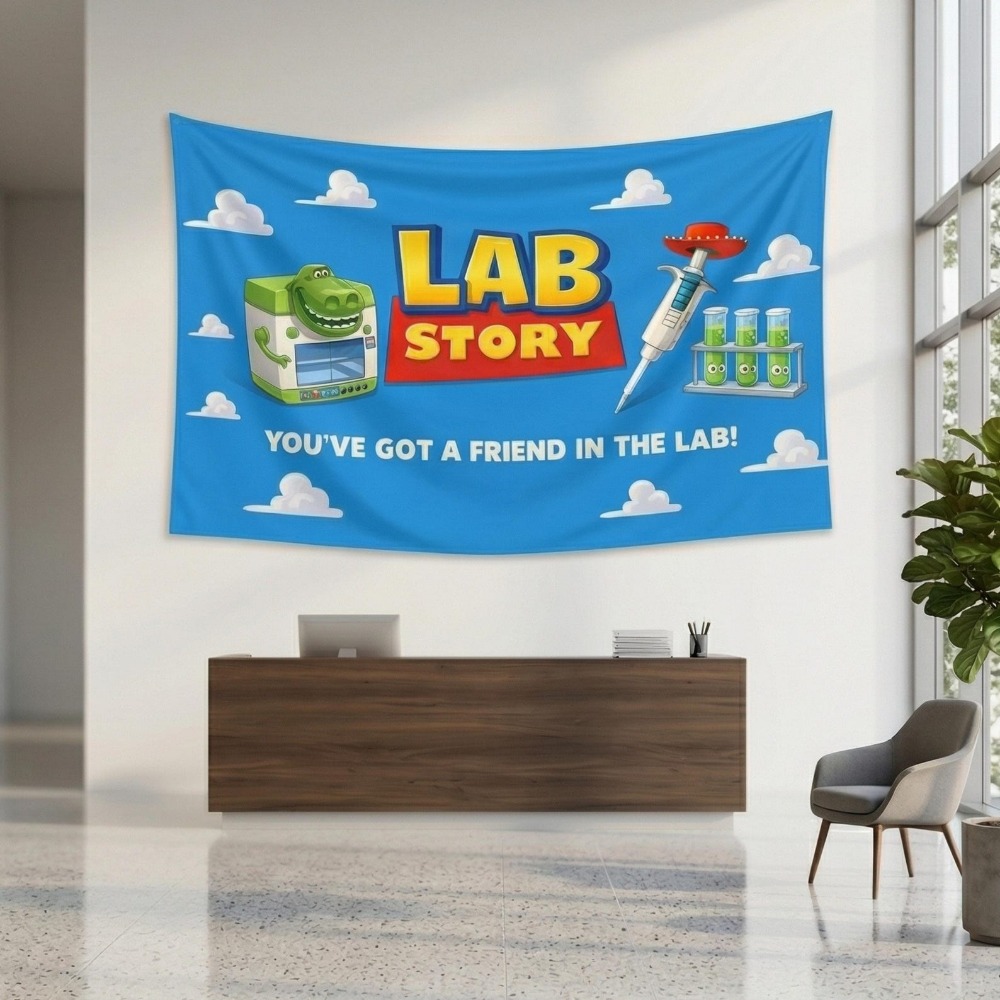 Medical Lab Week 2026 - Tapisserie murale Lab Week 2026 sur