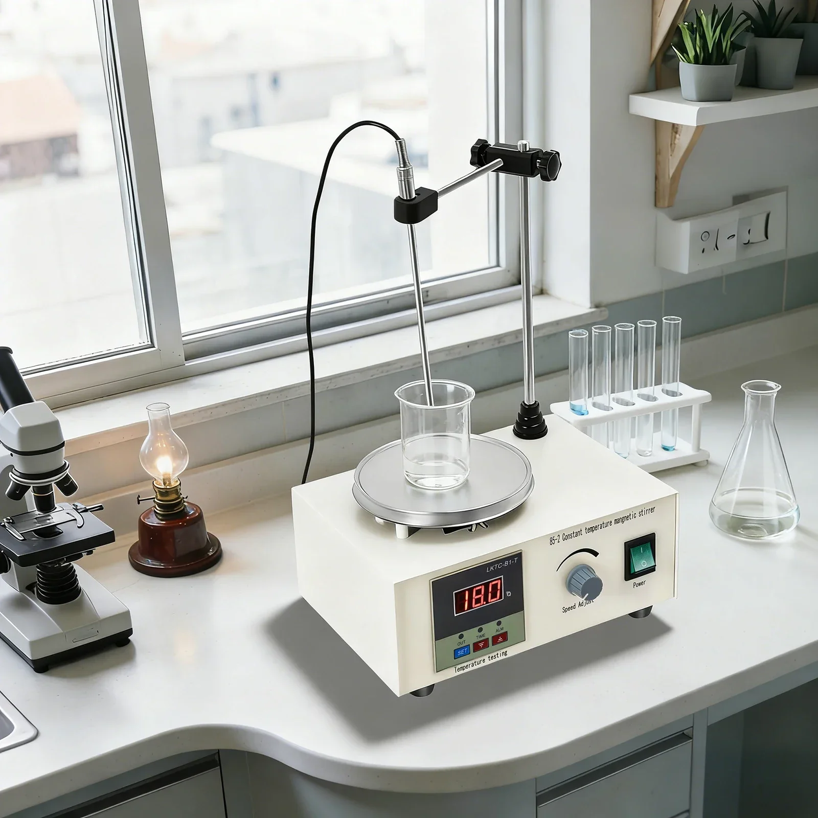 Agitateur magnétique avec plaq - Magnetic Stirrer Hotplate avis et prix