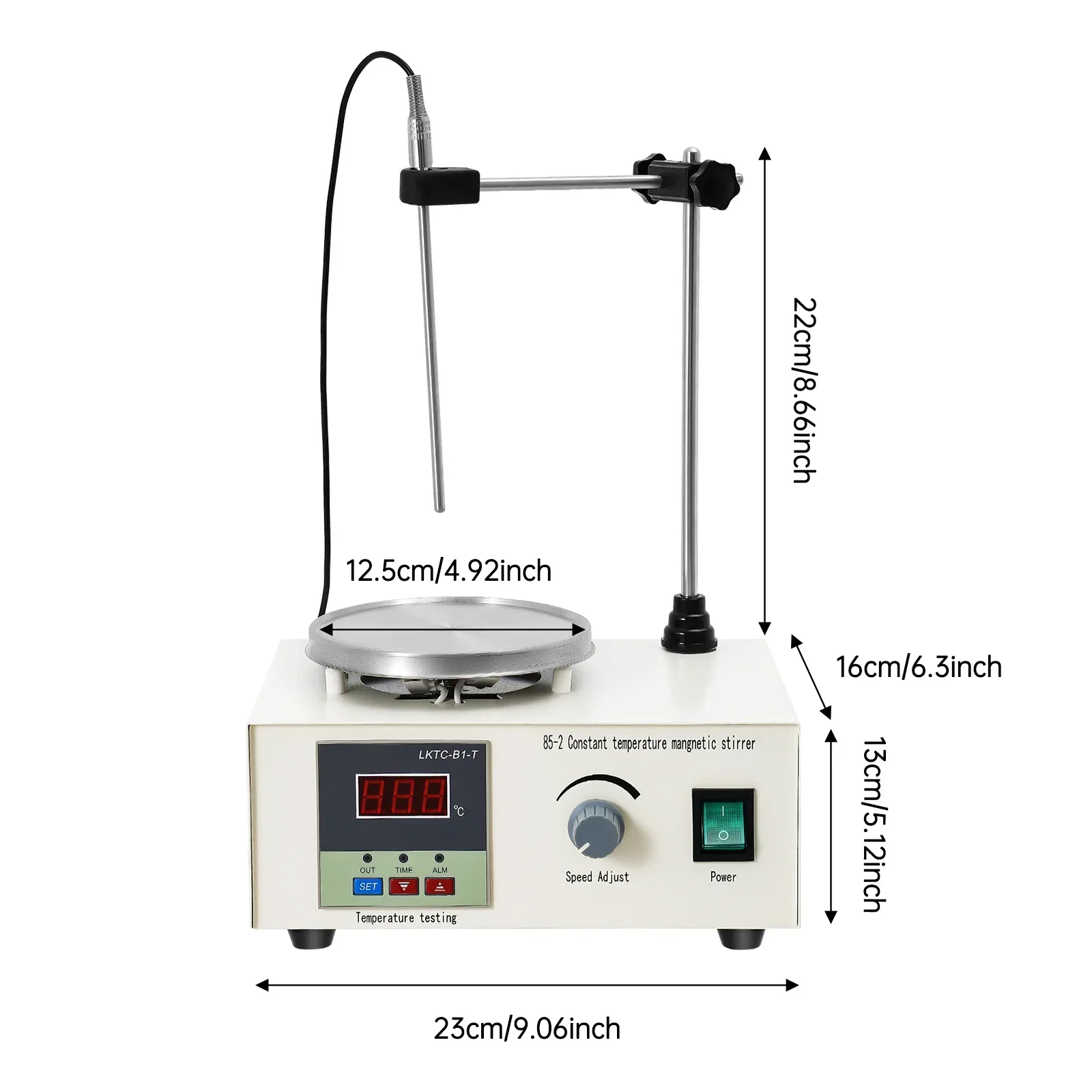 Agitateur magnétique avec plaq - Magnetic Stirrer Hotplate avis et prix