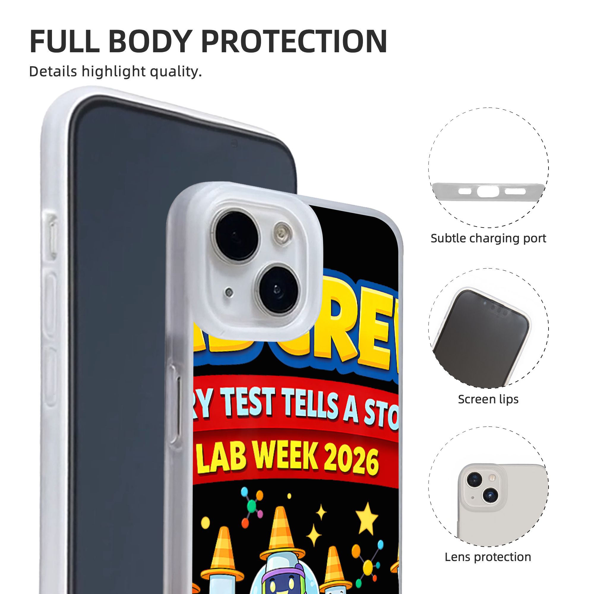 Nouvelle coque de téléphone an - Medical Lab Week 2026 avis et prix