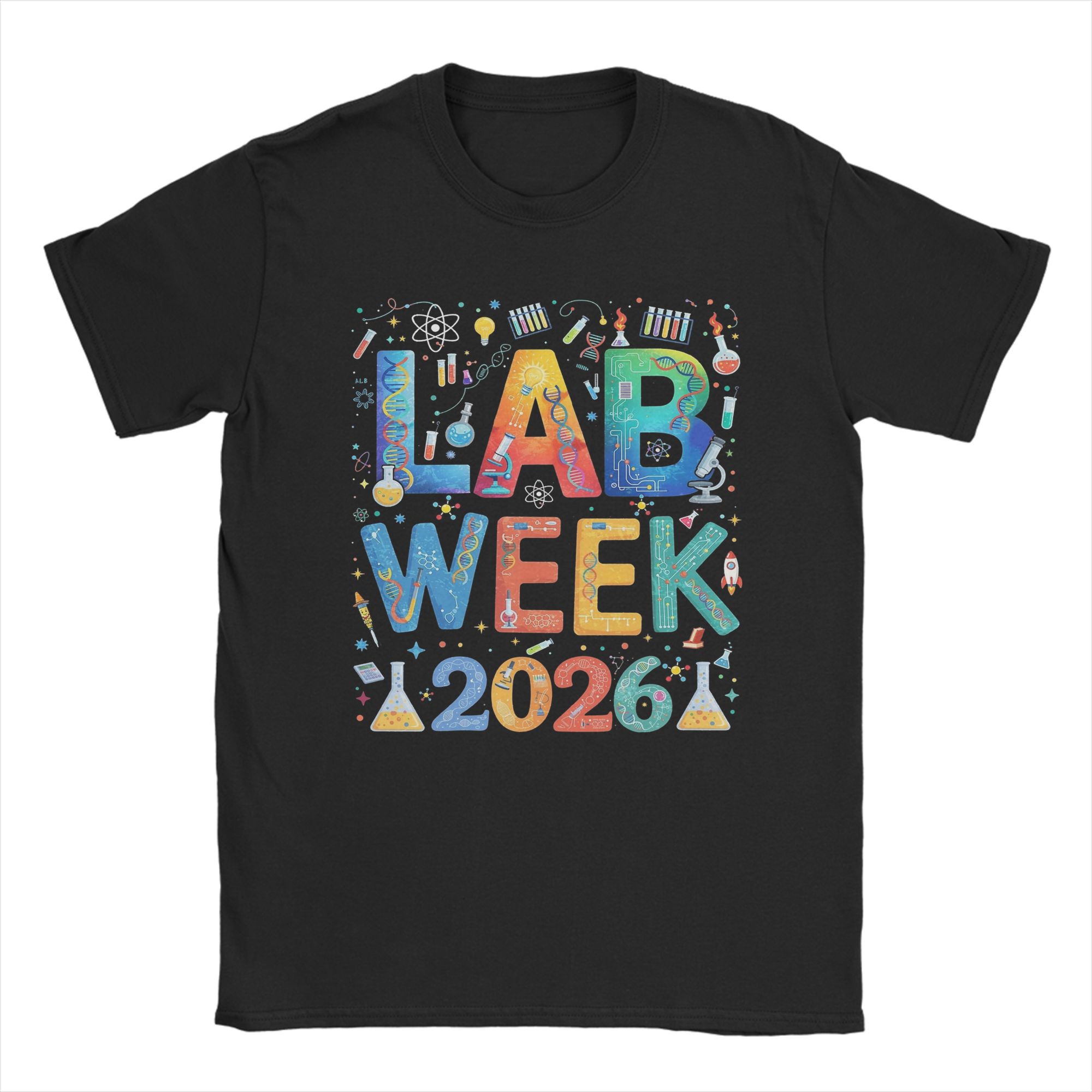 T-shirt décontracté 100 % coto - Medical Lab Week 2026 avis et prix
