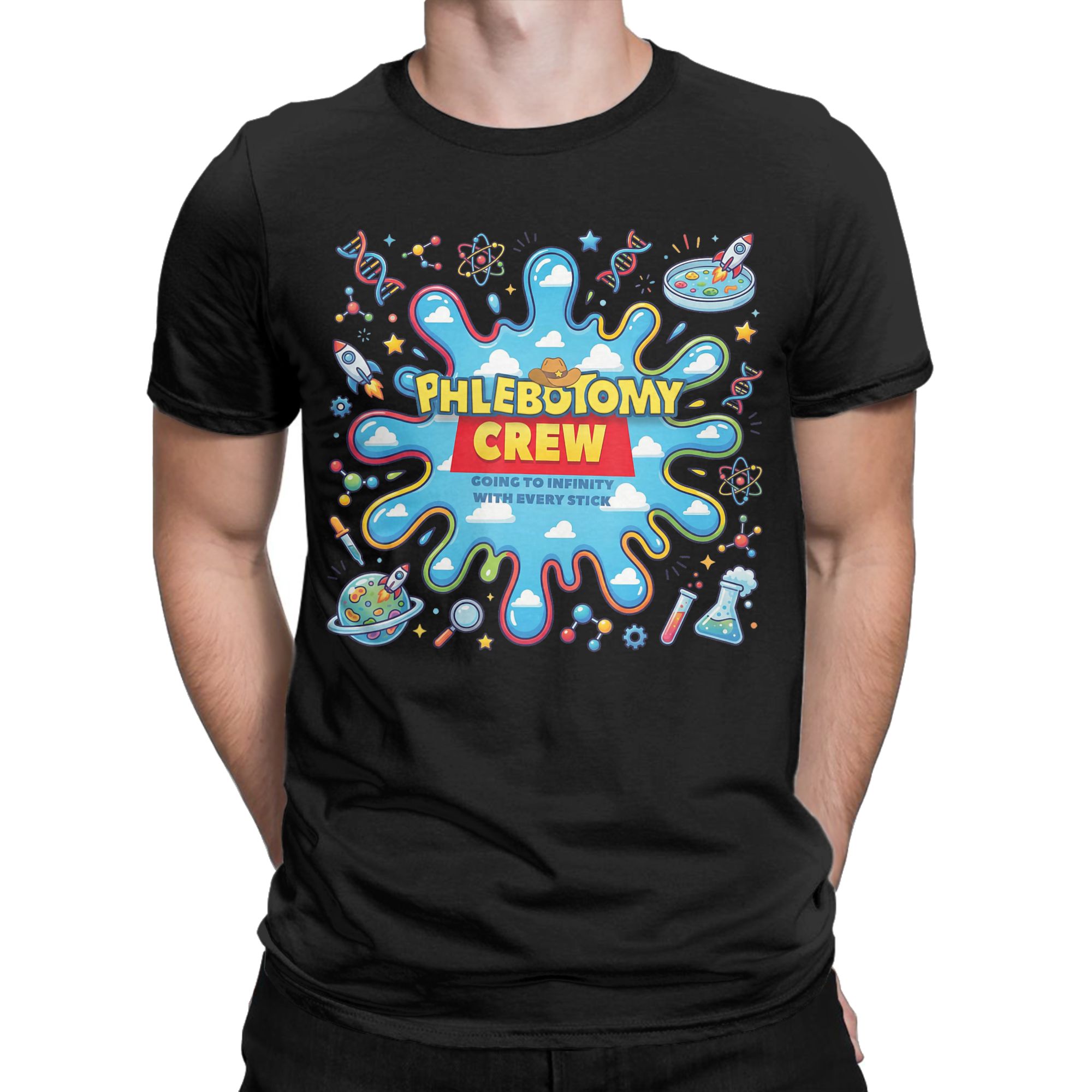 T-shirts pour hommes « Phlebot - Medical Lab Week 2026 avis et prix