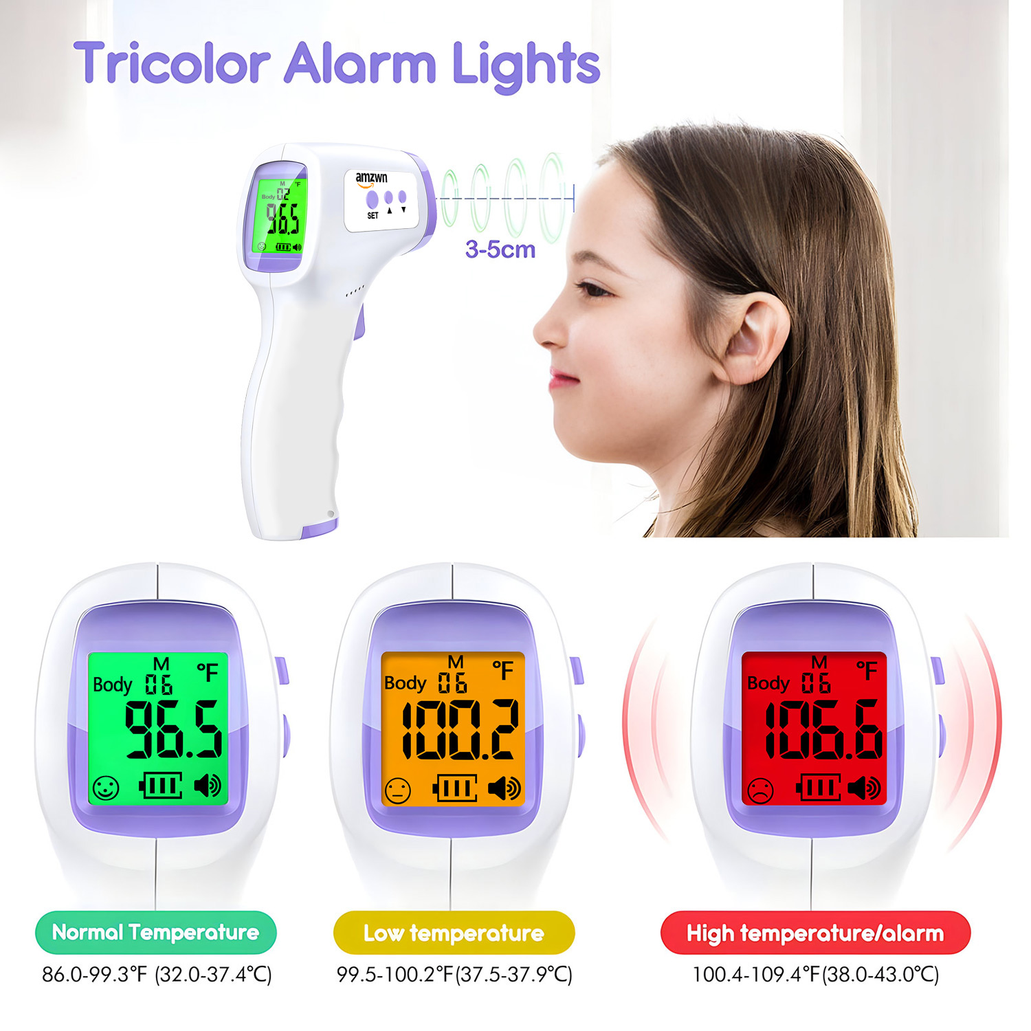 Thermomètre corporel sans cont - Digital Thermometer Infrared avis et prix