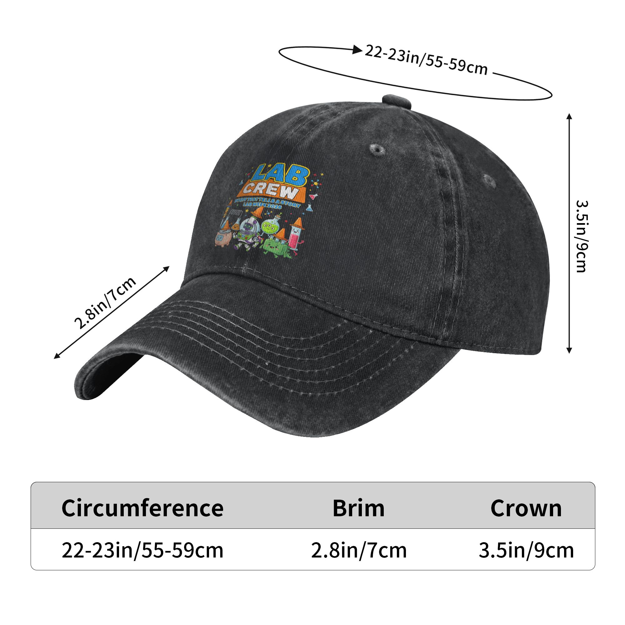Casquette de baseball rétro im - Medical Lab Week 2026 avis et prix