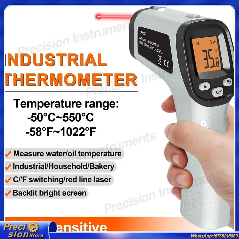 Thermomètre infrarouge sans co - Digital Thermometer Infrared avis et prix
